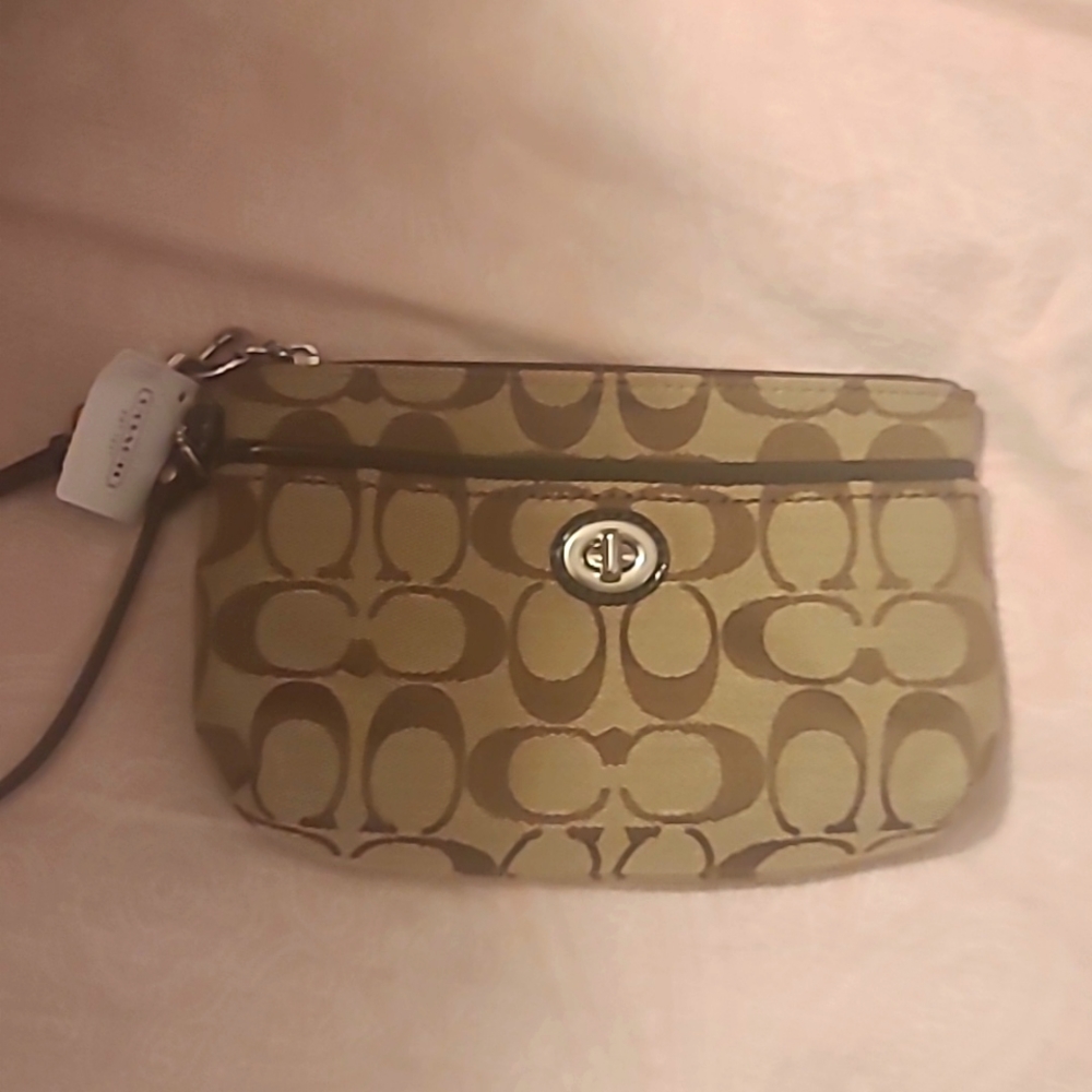 Coach wristlet